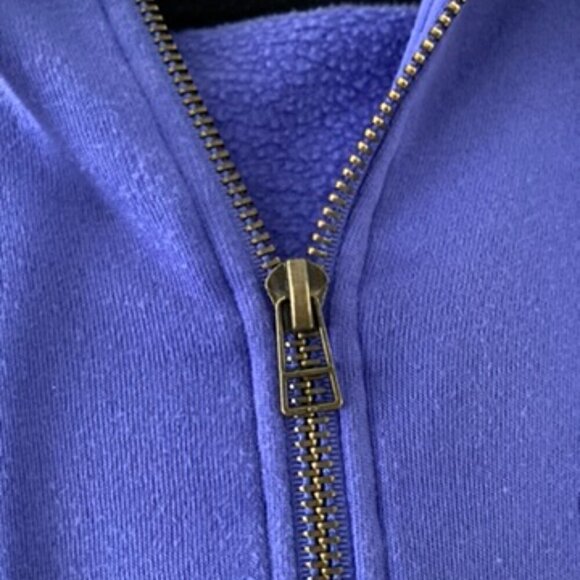 Free People Movement On Point Full Zip Jacket Oversized Purple Grape Sz S - Picture 4 of 6